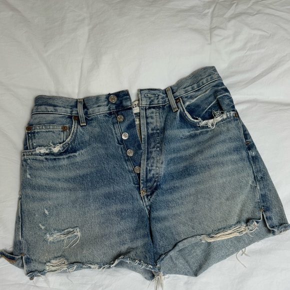 Agolde Dee Shorts - Picture 2 of 5